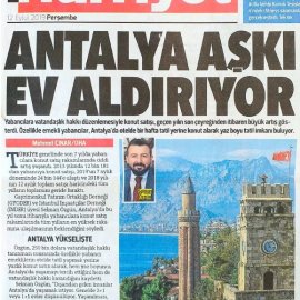 Hürriyet Gazetesi / Antalya aşkı ev aldırıyor
