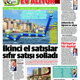 Yeni Şafak Gazetesi / Yabancı konutta Antalya'yı sevdi
