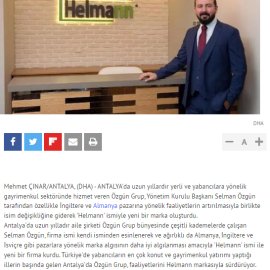 Hürriyet / Türk Selman Avrupa'da Helmann oldu