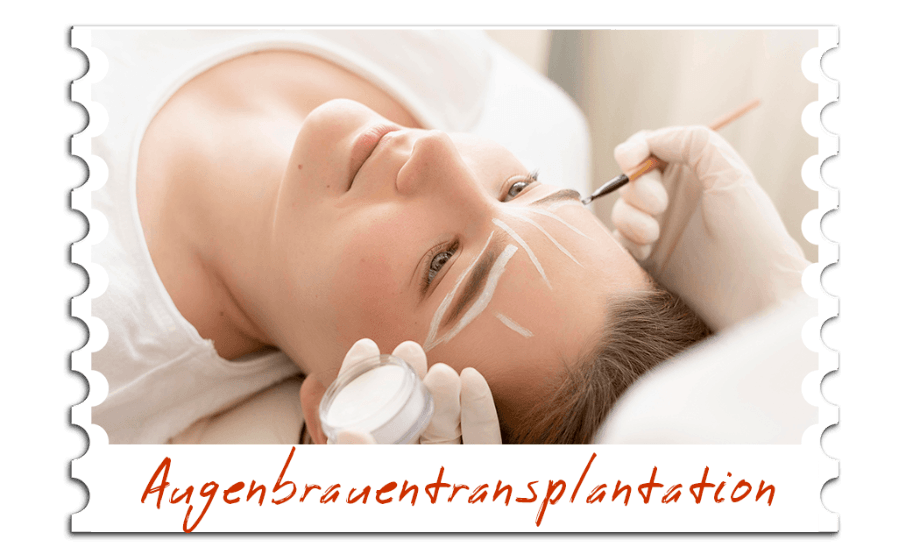 Augenbrauentransplantation
