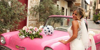 see examples of bridal car decoration on our site in Antalya