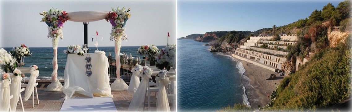 brach wedding in turkey