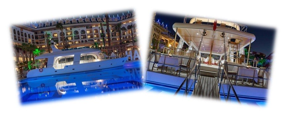 wedding in luxury yacht
