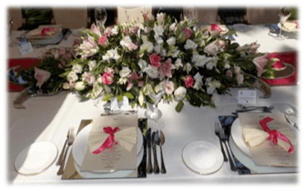 wedding table design in Turkey