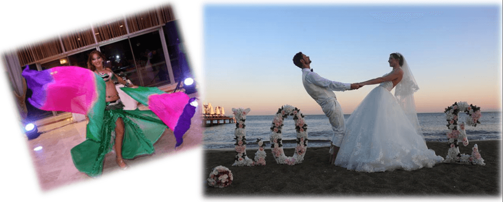 beach wedding in Turkey