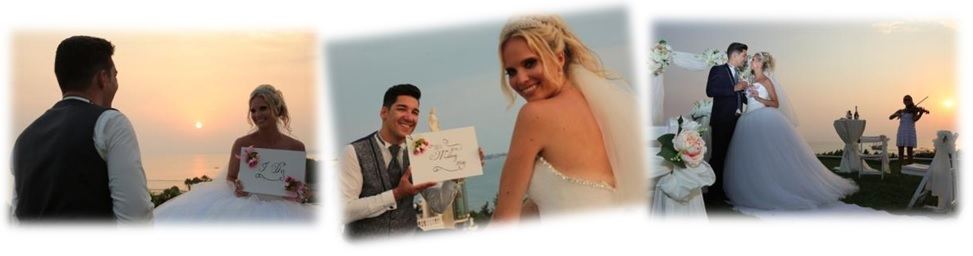 lovely wedding in antalya