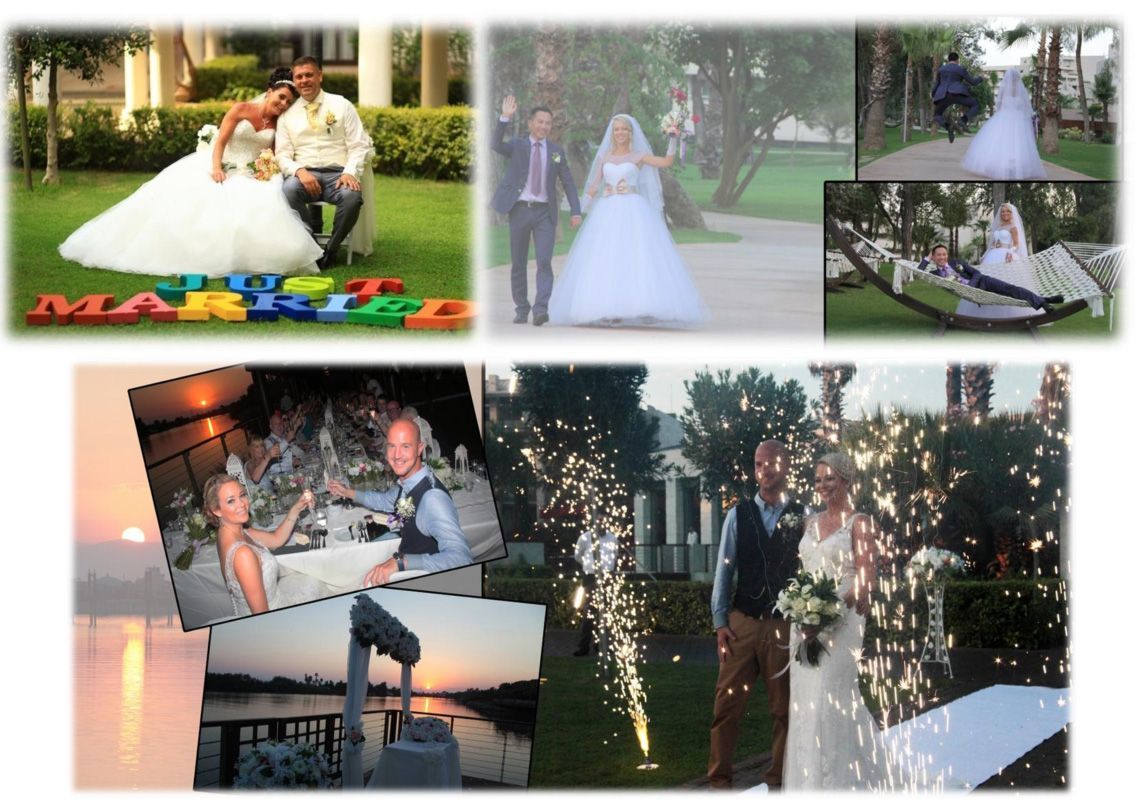 wedding in luxury hotel in Turkey Antalya