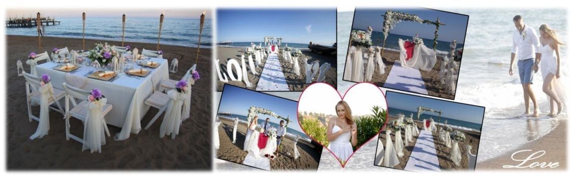 beach wedding in turkey