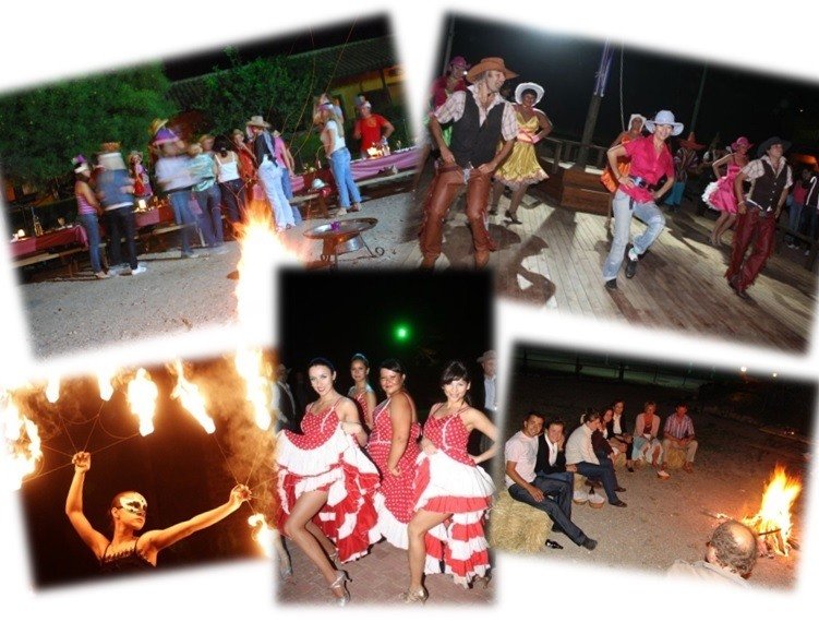 Cowboys Dance In Turkey Antalya