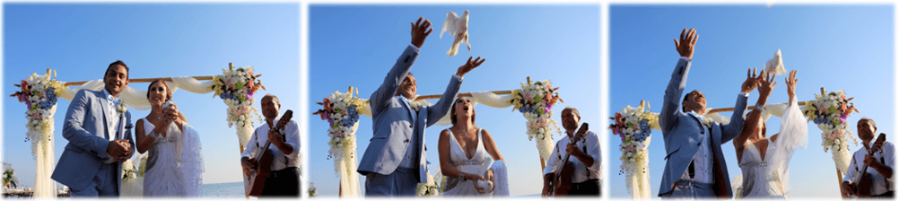 Beach Wedding in Antalya, Turkey