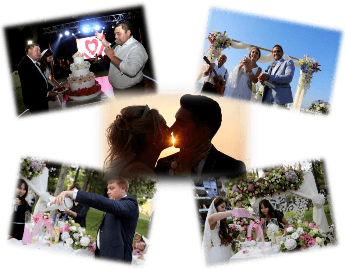 Wedding at the Pier in Antalya