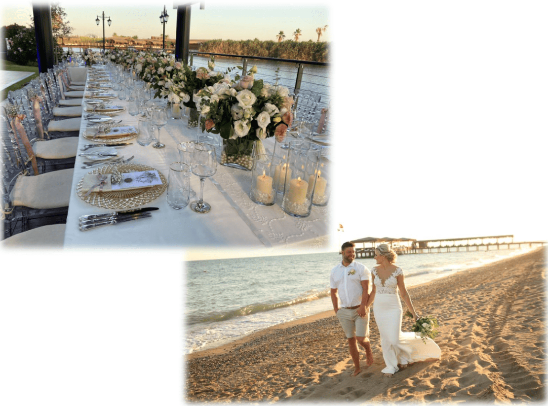 Beach Wedding in Antalya, Turkey
