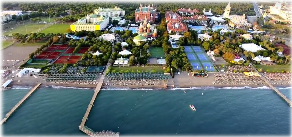 Beach Wedding at Kremlin Palace in Antalya Turkey