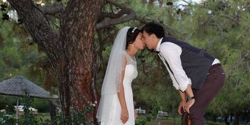 Civil Marriage At Hotel Beach Wedding At Sea Viewed Terrace