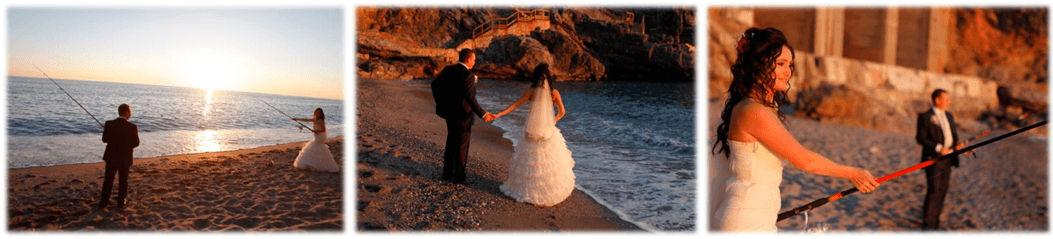 beach wedding in antalya