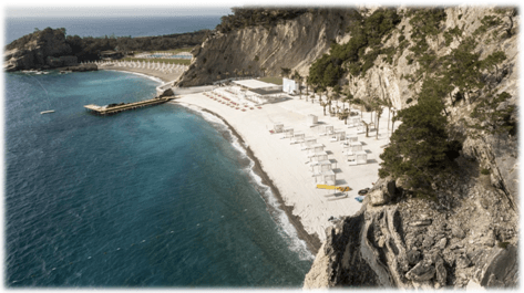 after party marriage ceremony on beach in Antalya
