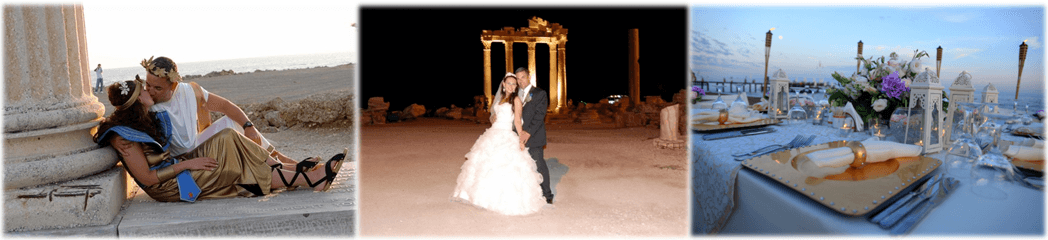 themed wedding in Antalya in turkey