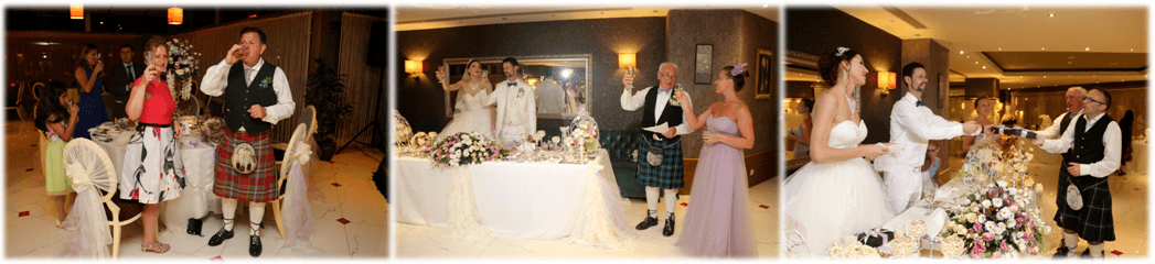 scottish wedding in antalya