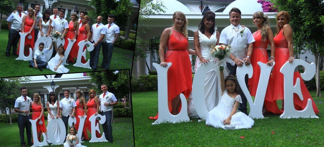 British wedding in Antalya