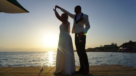 Beach wedding in Antalya