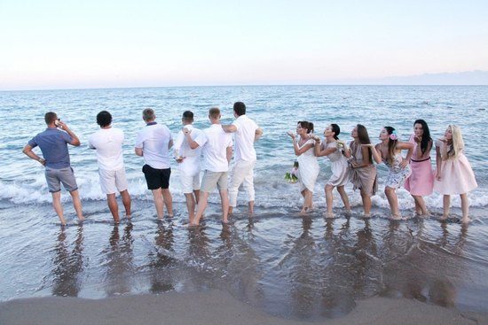 Beach wedding in Antalya