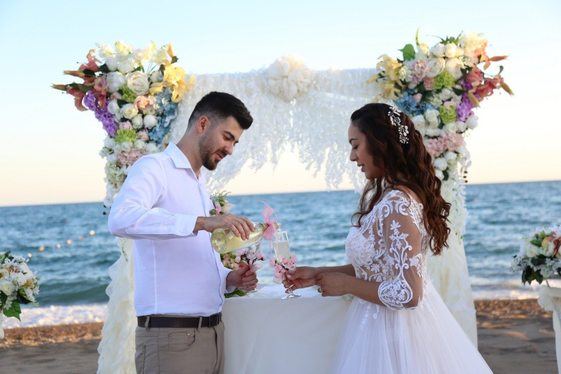Formal wedding in Turkey