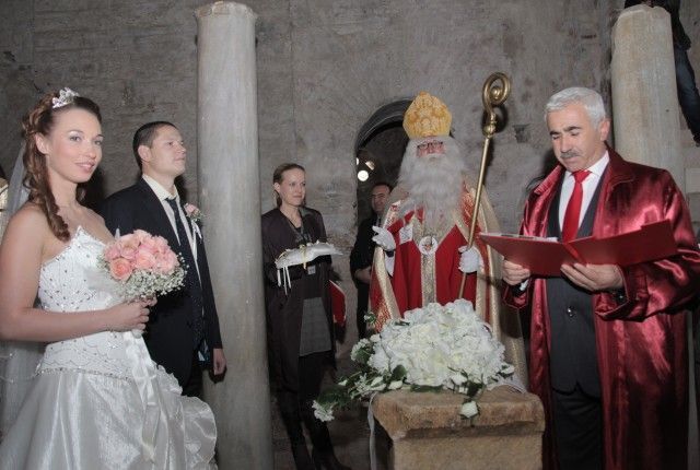 Religious Russian Wedding in Turkey-Antalya
