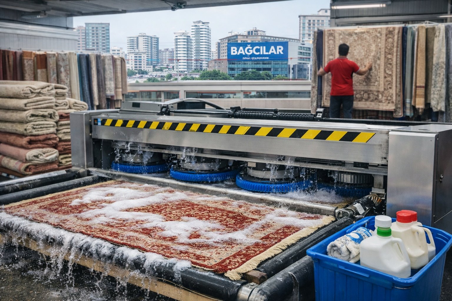 Bağcılar profesyonel halı yıkama hizmeti