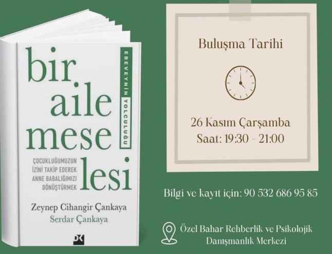 Kasım Ayı kitap buluşmamız
