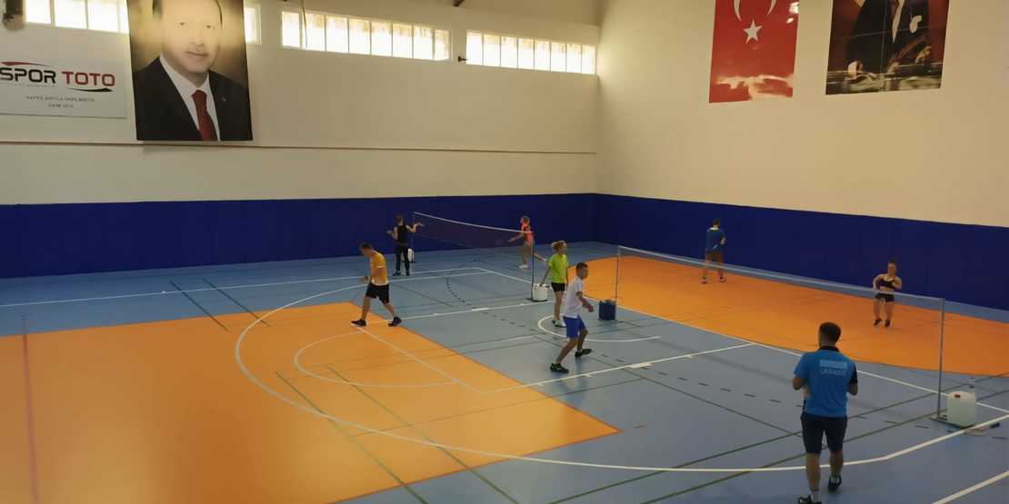 badminton camp for people with disabilities in Antalya