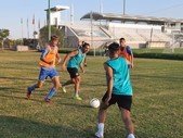 Football training camp for Paralympians in Antalya