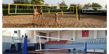 Organization of volleyball camps in Antalya