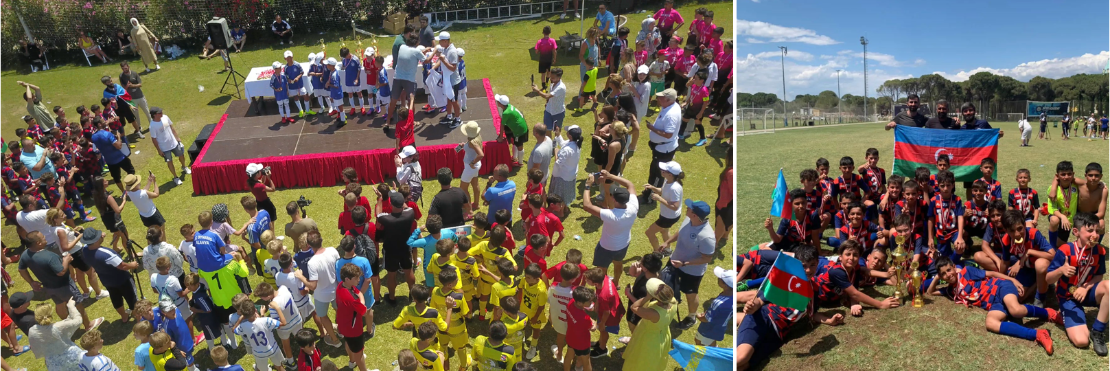 Children's Football Tournament in Antalya Turkey