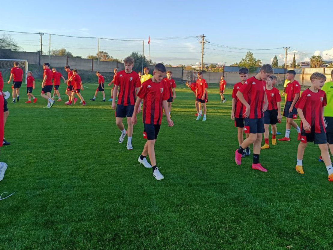 Football training camps of Polish team in Antalya, Turkey