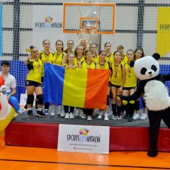 International youth volleyball tournament in SCA Sports Arena