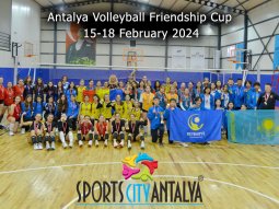 Youth volleyball tournament in Antalya