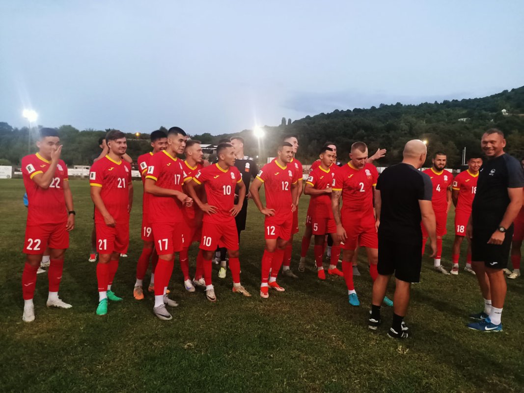 Training camp of Kyrgyz National Football Team in Kocaeli