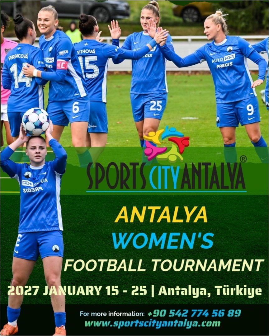 Antalya Women's Football Tournament in Side Antalya