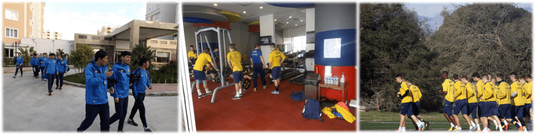 Winter football camp in Antalya side, kemer