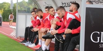 First Step Of Sports At Football Training Is The Relationship Between Trainer And Sportsmen