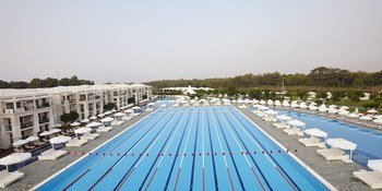 Swimming Lessons At Hotel Olympic Swimming Pool In Antalya