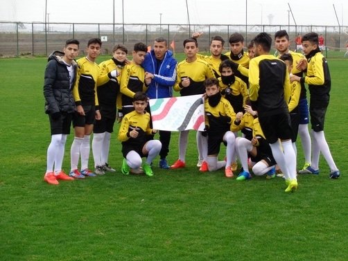 Kids football tournament in Turkey
