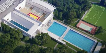 Camps Coaches İn The Swimming Pools Of Antalya Olympic Hotels