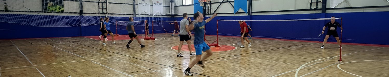Badminton training camp at SCA Sports Hall in Side Antalya with indoor courts for international teams