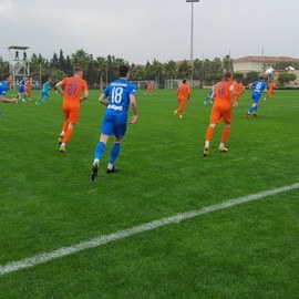 Friendly matches in training camp in side antalya