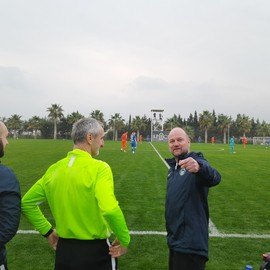 football matches during camps in Antalya