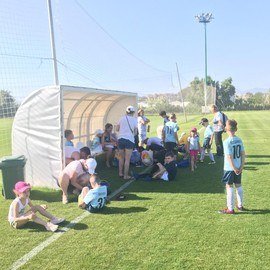 Kids summer football camp in Turkey