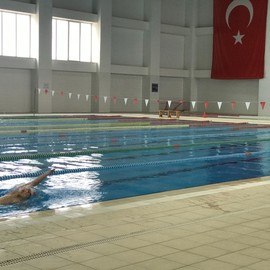 Latvian national swimming camp in Antalya Turkey