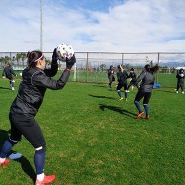 Training camp for women teams in Antalya
