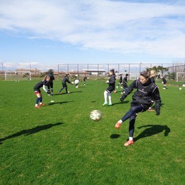 Woman football camp in Antalya